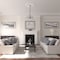 Ekena Millwork Melonie Ceiling Medallion (Fits Canopies up to 6 1/4"), 36 1/4"OD x 1 7/8"P, Primed White CM36ME - alternate 8